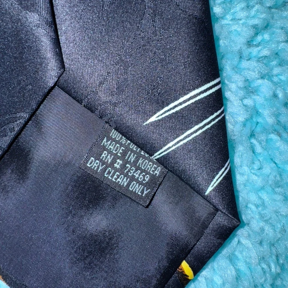 vintage Looney Tunes Mania Bugs Bunny Marvin‎ The Martian Kids Necktie